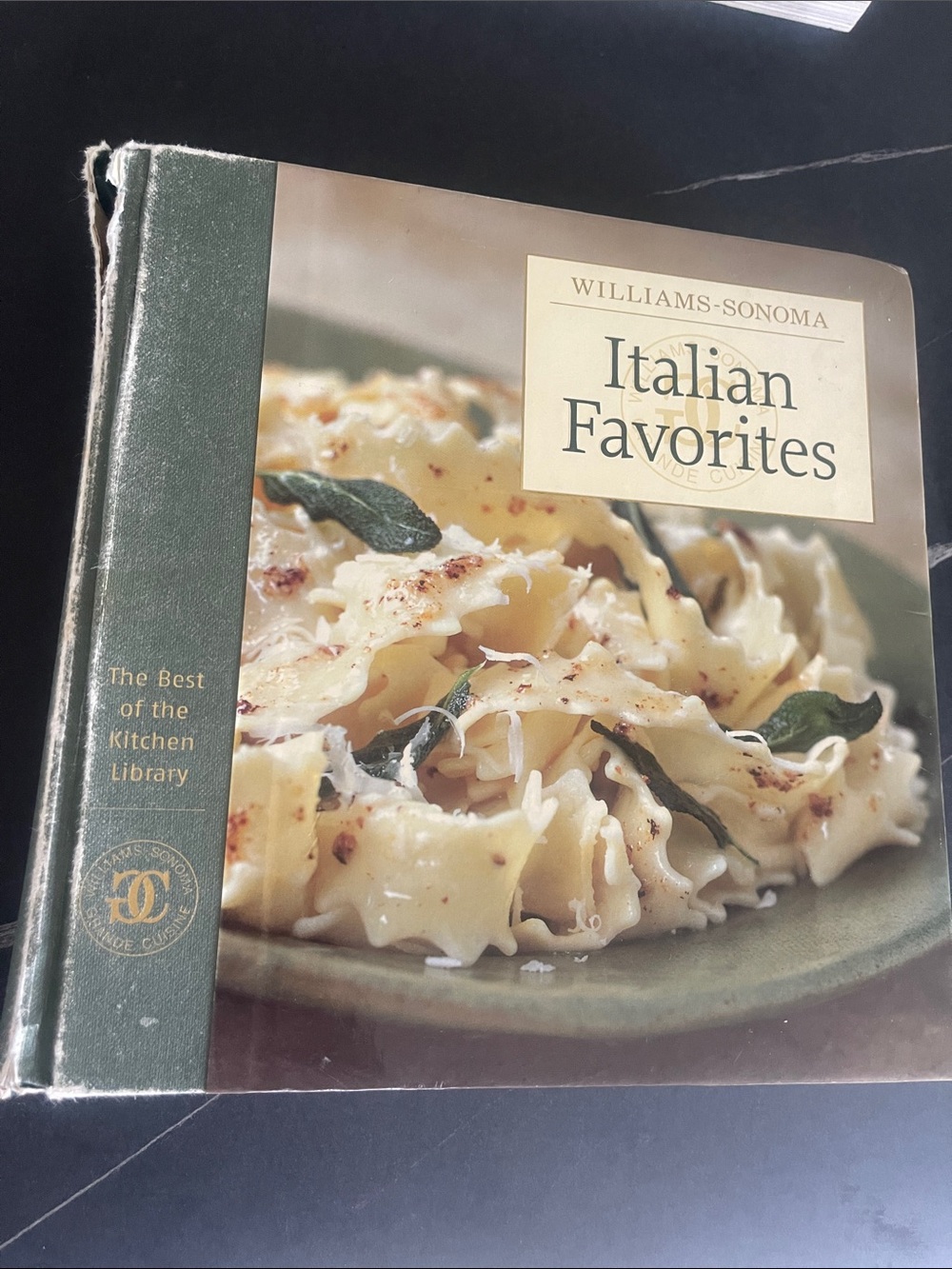 Williams-Sonoma Italian Favorites Cookbook - Green, Cream, Beige